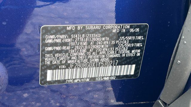 2026 Subaru OUTBACK Limited XT Fredericksburg VA