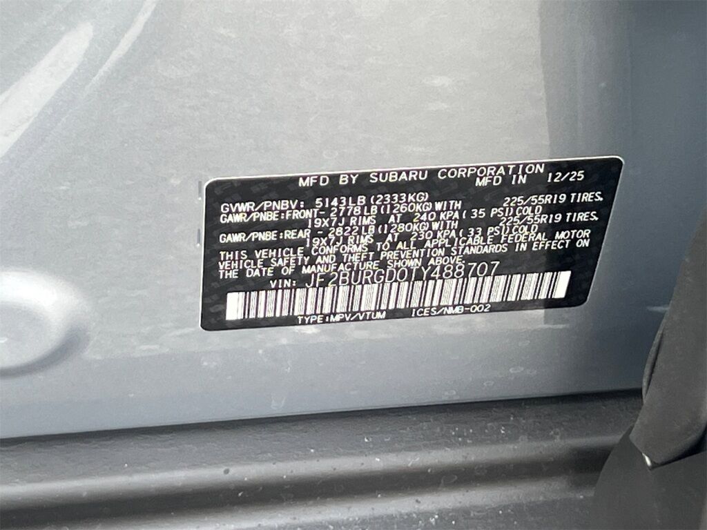 2026 Subaru OUTBACK Limited XT Hagerstown MD