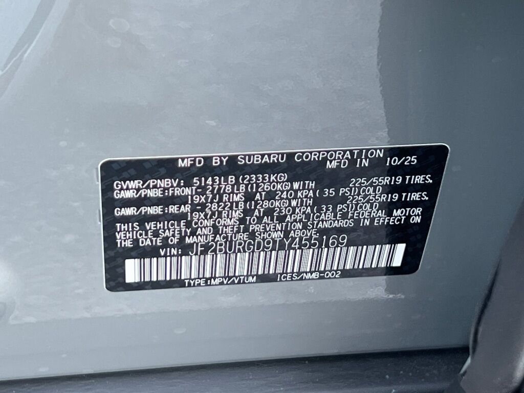 2026 Subaru OUTBACK Limited XT Hagerstown MD