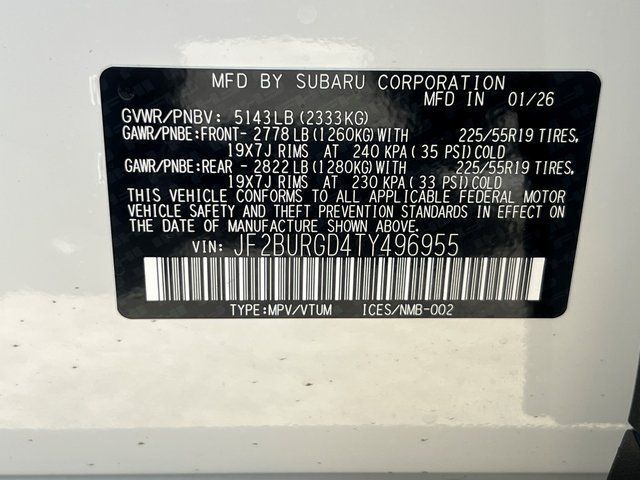 2026 Subaru OUTBACK Limited XT Springfield VA