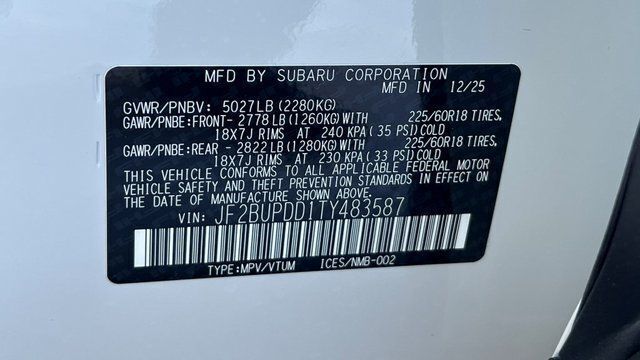 2026 Subaru OUTBACK Limited Fredericksburg VA