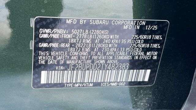 2026 Subaru OUTBACK Limited Fredericksburg VA