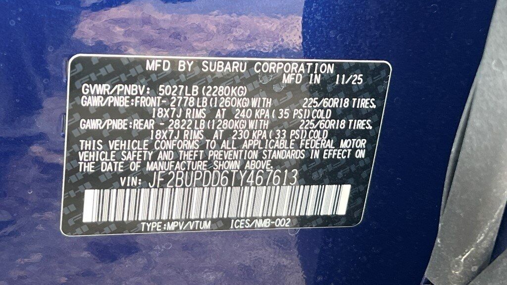 2026 Subaru OUTBACK Limited Fredericksburg VA