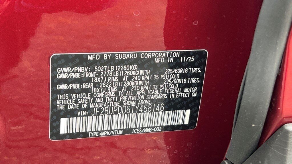 2026 Subaru OUTBACK Limited Fredericksburg VA