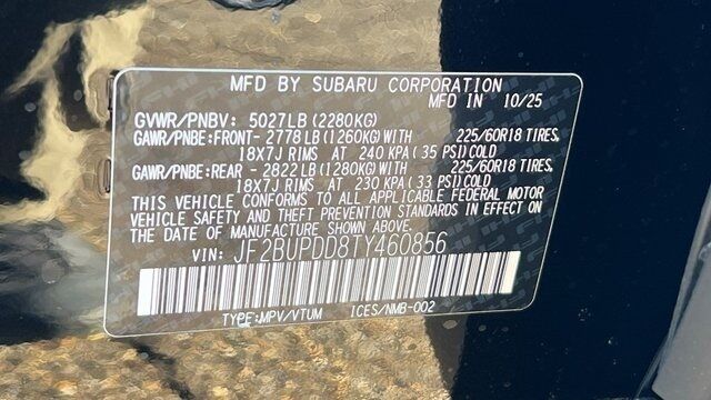 2026 Subaru OUTBACK Limited Fredericksburg VA