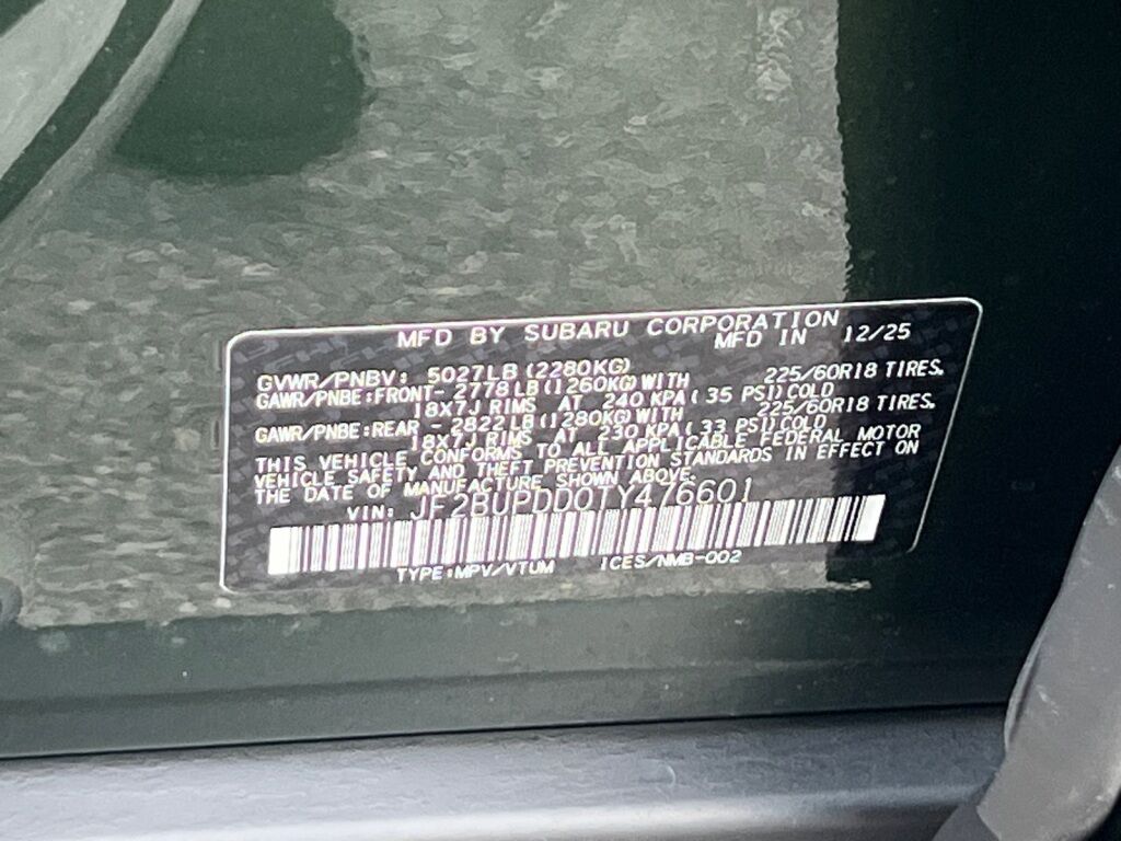 2026 Subaru OUTBACK Limited Hagerstown MD