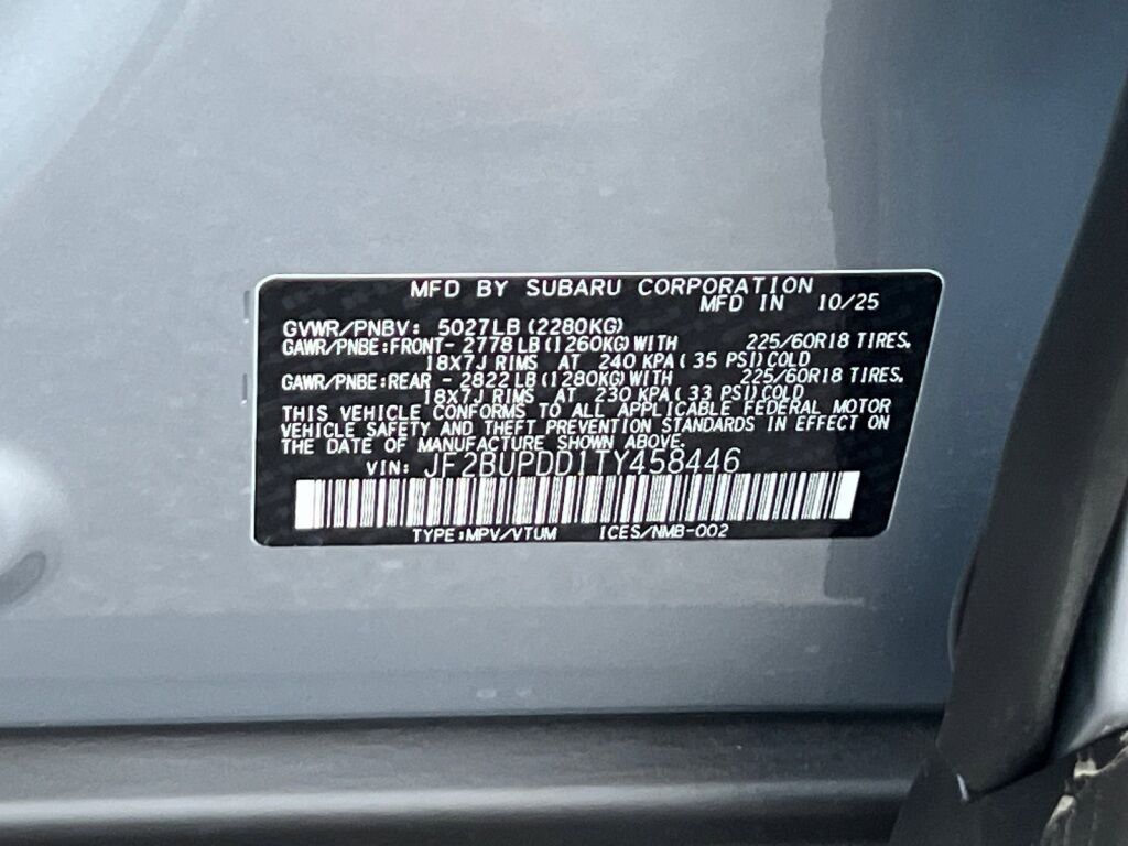 2026 Subaru OUTBACK Limited Hagerstown MD