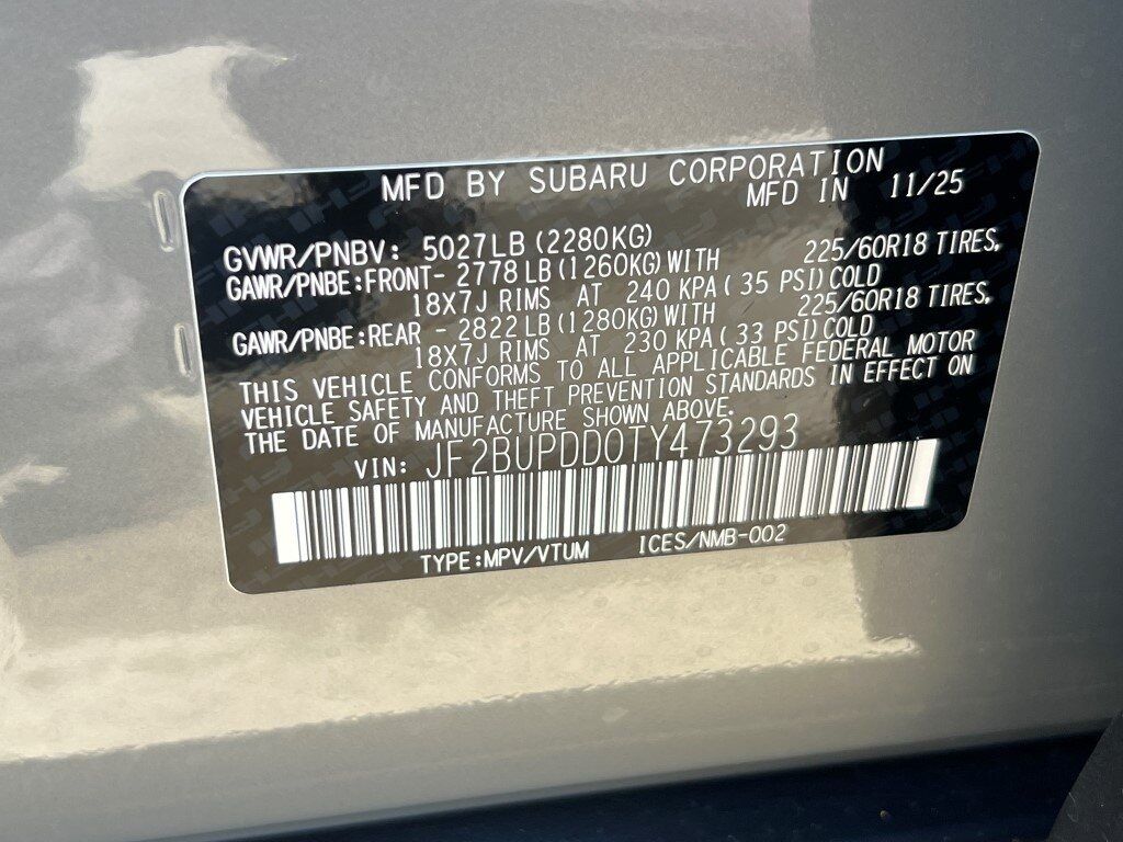 2026 Subaru OUTBACK Limited Springfield VA