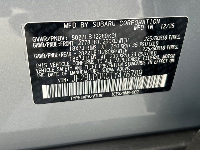 2026 Subaru OUTBACK Limited Springfield VA