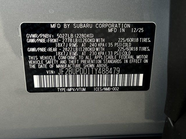 2026 Subaru OUTBACK Limited Springfield VA