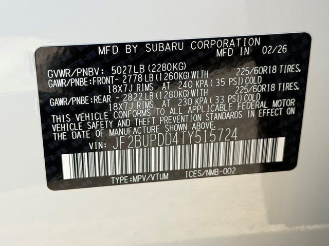 2026 Subaru OUTBACK Limited Springfield VA
