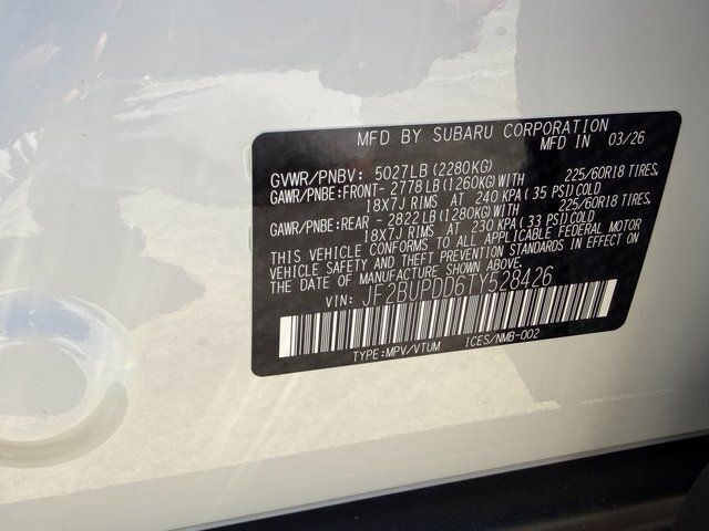 2026 Subaru OUTBACK Limited Springfield VA