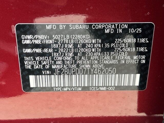 2026 Subaru OUTBACK Limited Springfield VA