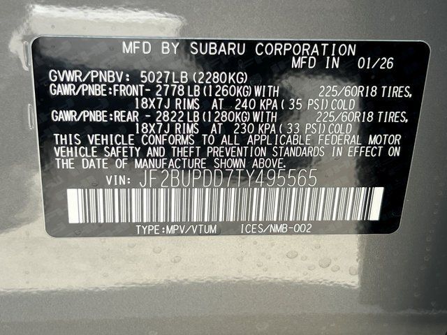 2026 Subaru OUTBACK Limited Springfield VA