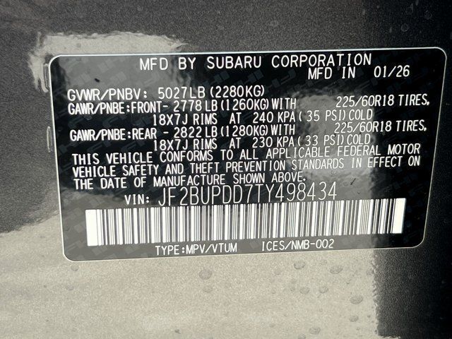 2026 Subaru OUTBACK Limited Springfield VA