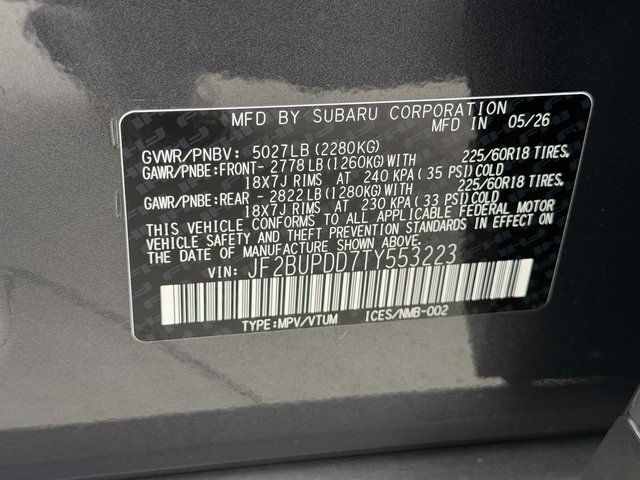 2026 Subaru OUTBACK Limited Springfield VA