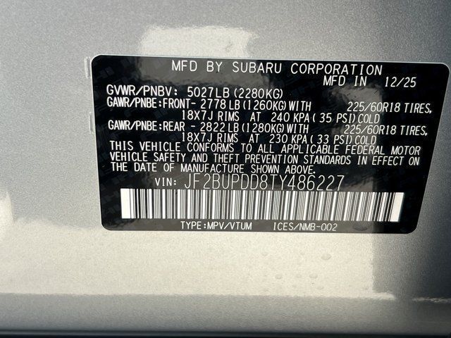 2026 Subaru OUTBACK Limited Springfield VA