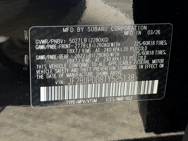 2026 Subaru OUTBACK Limited Springfield VA