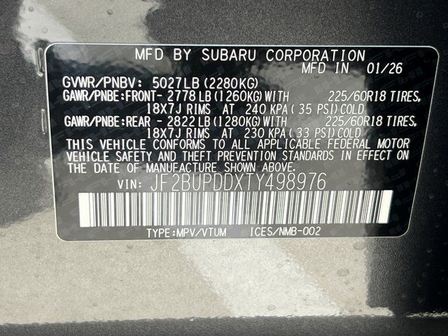 2026 Subaru OUTBACK Limited Springfield VA