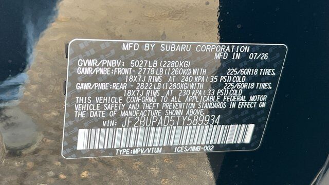 2026 Subaru OUTBACK Premium Fredericksburg VA