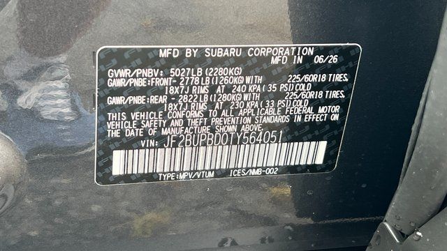 2026 Subaru OUTBACK Premium Fredericksburg VA