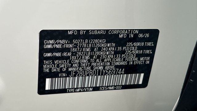 2026 Subaru OUTBACK Premium Fredericksburg VA