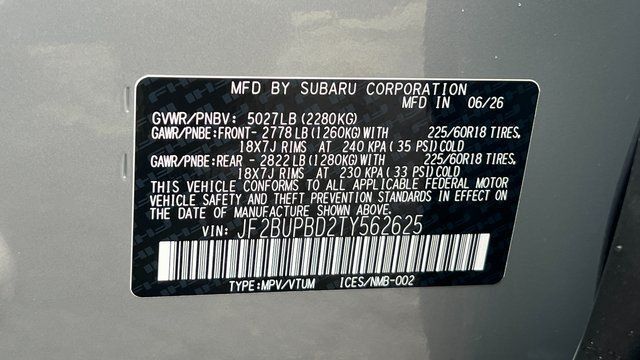 2026 Subaru OUTBACK Premium Fredericksburg VA
