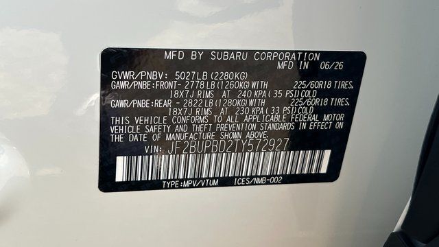 2026 Subaru OUTBACK Premium Fredericksburg VA