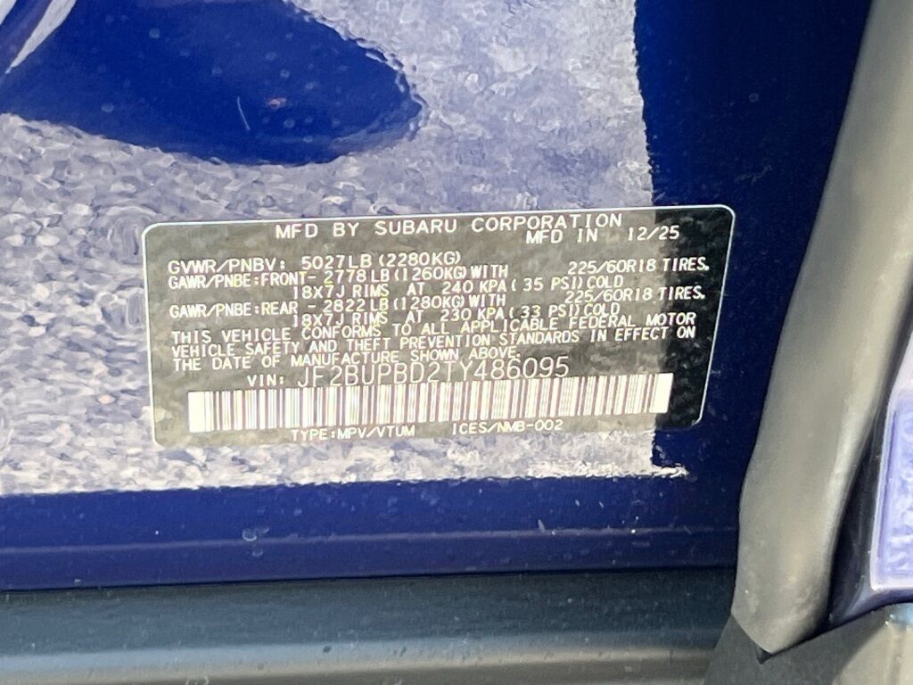 2026 Subaru OUTBACK Premium Hagerstown MD