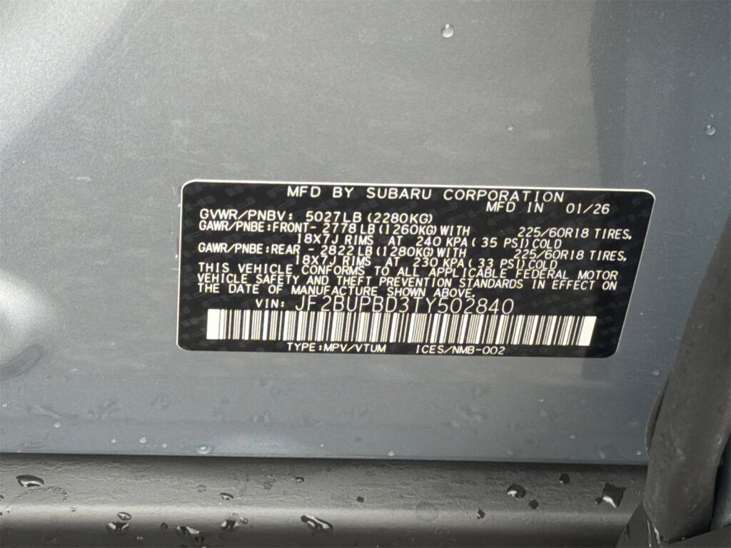 2026 Subaru OUTBACK Premium Hagerstown MD