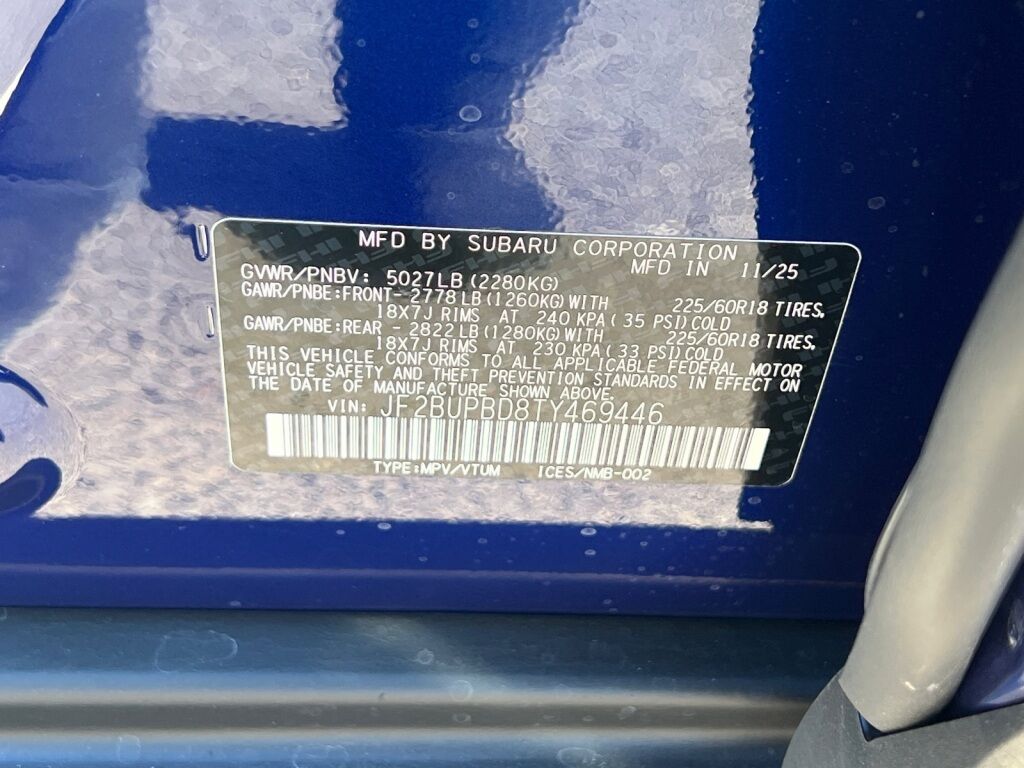 2026 Subaru OUTBACK Premium Hagerstown MD