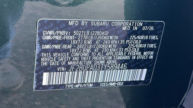 2026 Subaru OUTBACK Premium Springfield VA