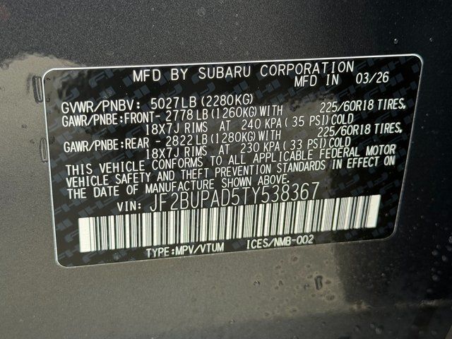 2026 Subaru OUTBACK Premium Springfield VA