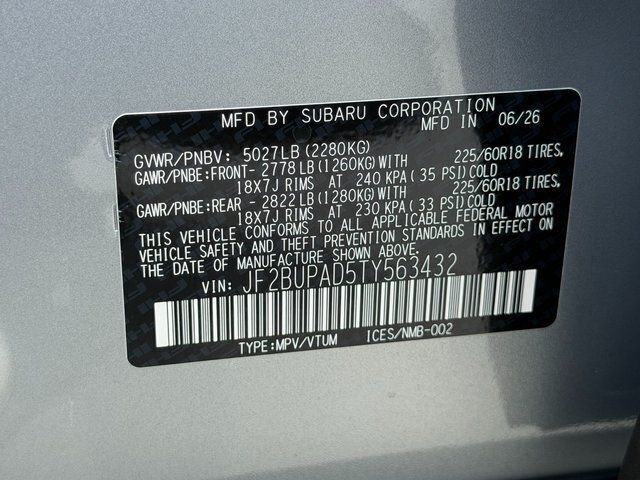 2026 Subaru OUTBACK Premium Springfield VA