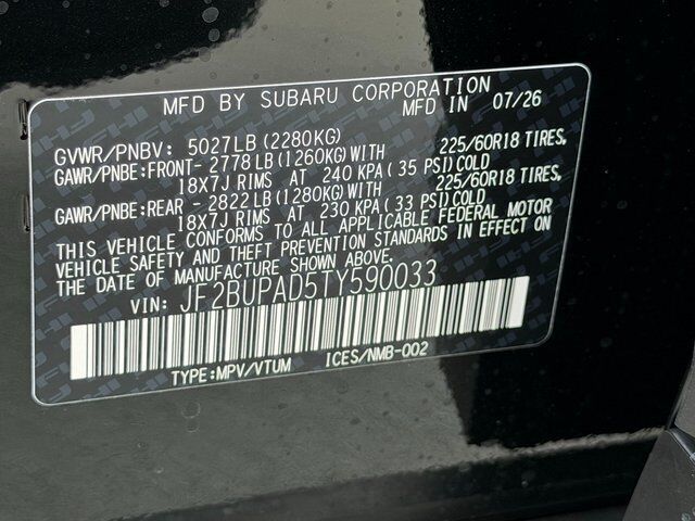 2026 Subaru OUTBACK Premium Springfield VA