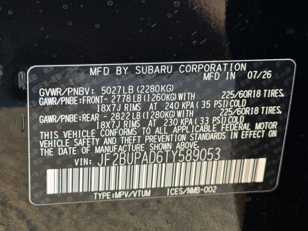 2026 Subaru OUTBACK Premium Springfield VA
