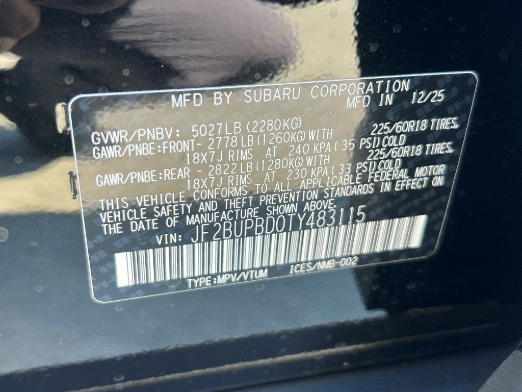 2026 Subaru OUTBACK Premium Springfield VA