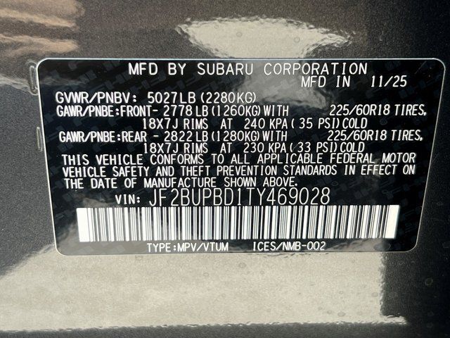 2026 Subaru OUTBACK Premium Springfield VA