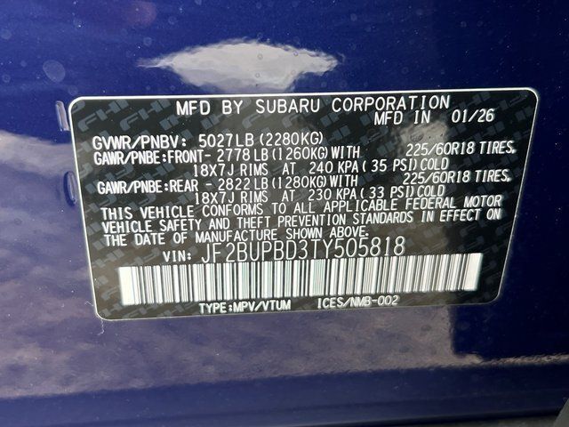2026 Subaru OUTBACK Premium Springfield VA