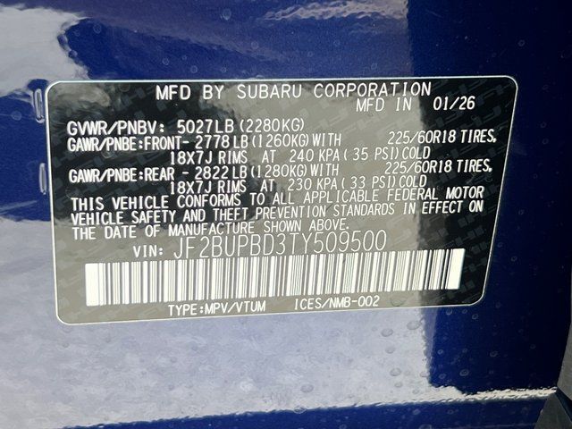 2026 Subaru OUTBACK Premium Springfield VA