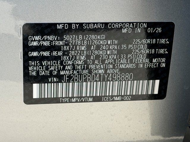 2026 Subaru OUTBACK Premium Springfield VA