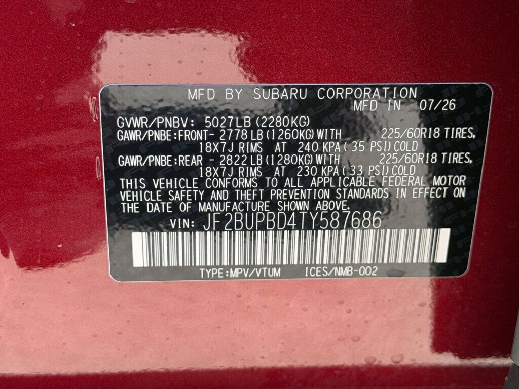 2026 Subaru OUTBACK Premium Springfield VA
