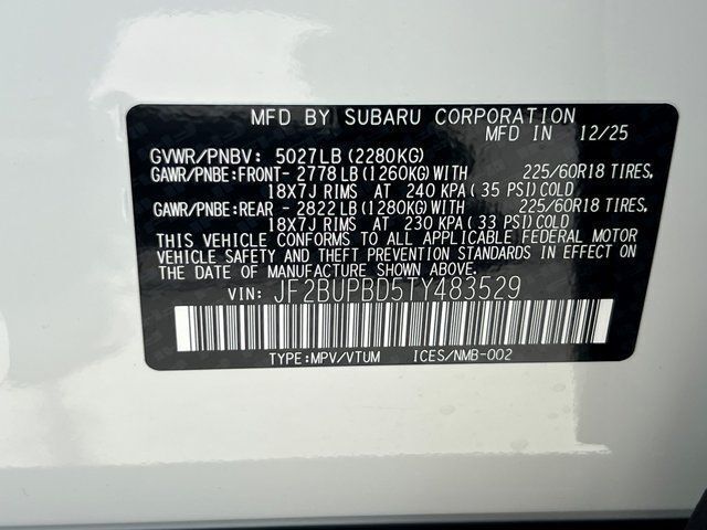 2026 Subaru OUTBACK Premium Springfield VA
