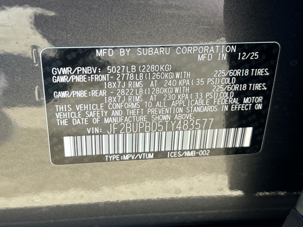 2026 Subaru OUTBACK Premium Springfield VA