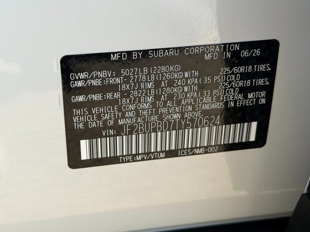 2026 Subaru OUTBACK Premium Springfield VA