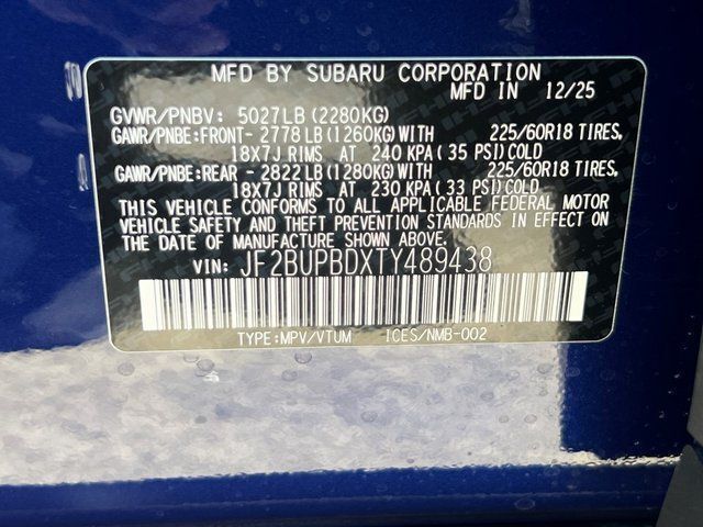 2026 Subaru OUTBACK Premium Springfield VA