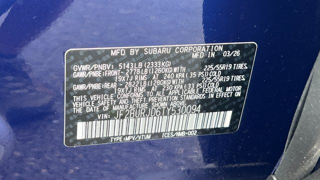 2026 Subaru OUTBACK Touring XT Fredericksburg VA