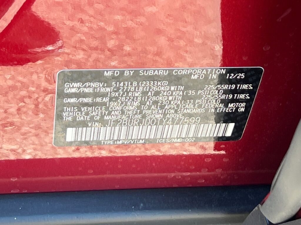 2026 Subaru OUTBACK Touring XT Hagerstown MD