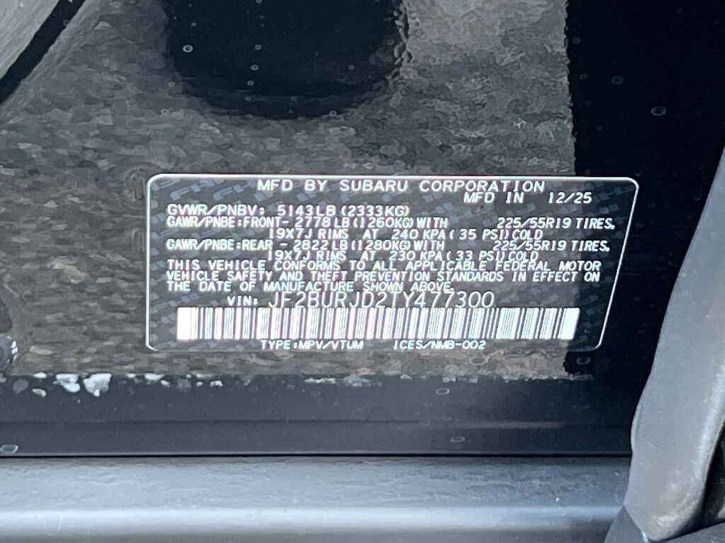 2026 Subaru OUTBACK Touring XT Hagerstown MD