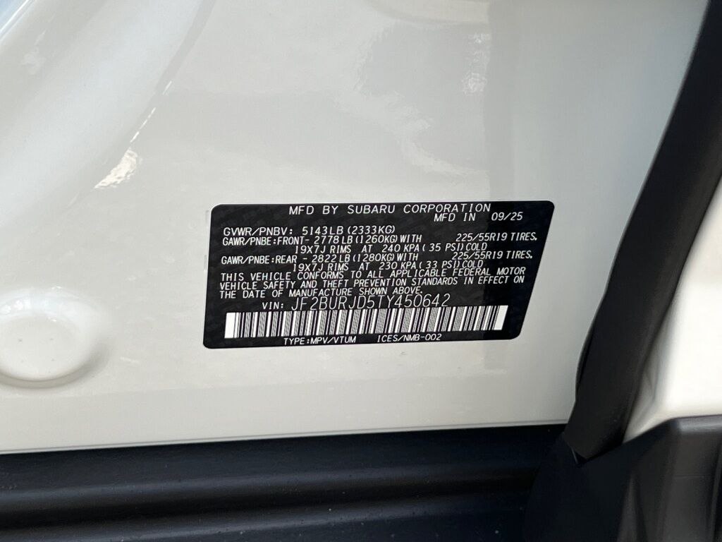 2026 Subaru OUTBACK Touring XT Hagerstown MD